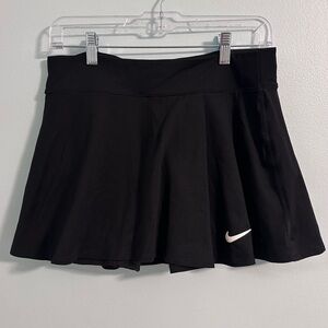 Nike Tennis Skirt- Black- Medium